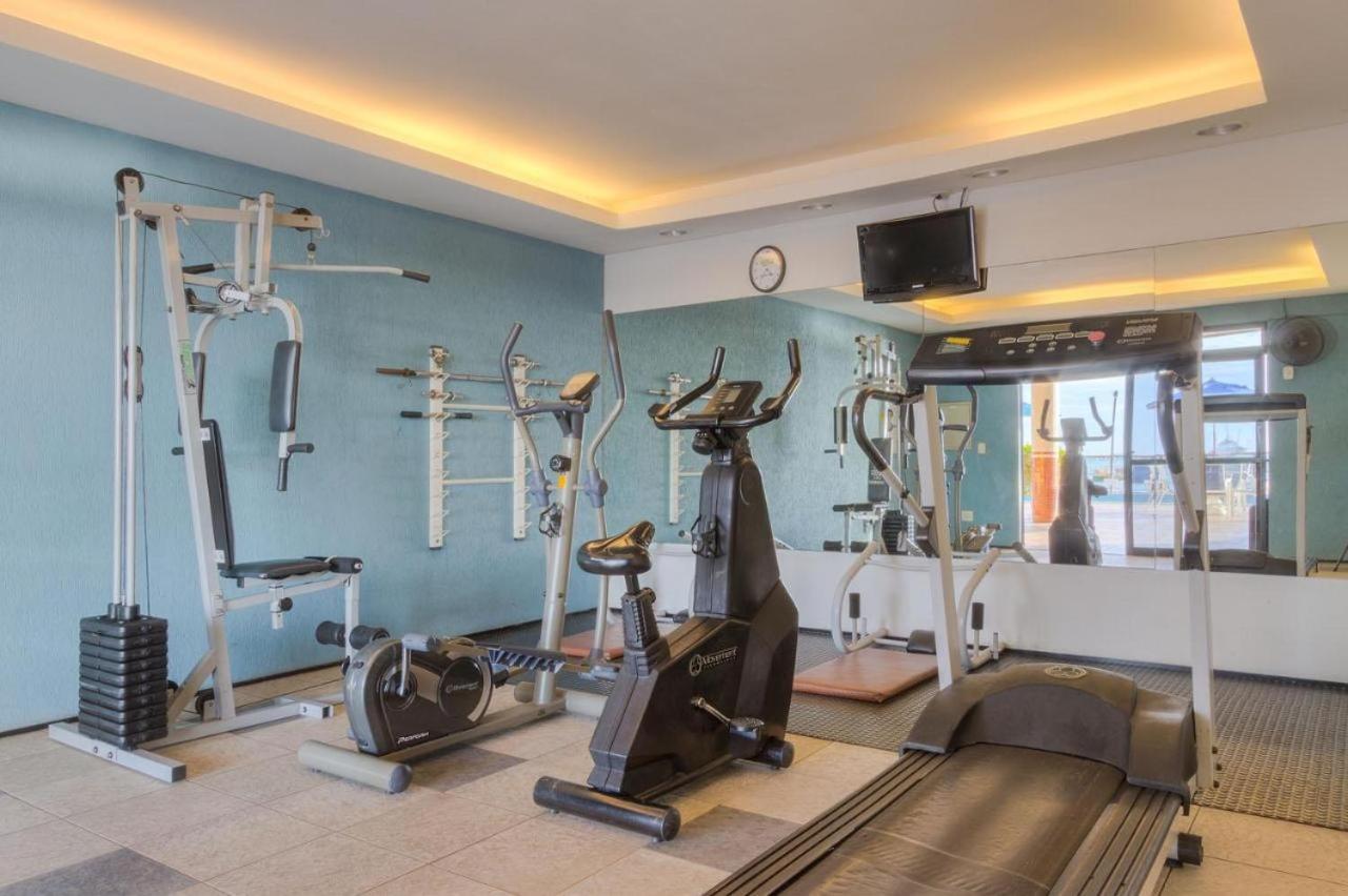Flat Iate Plaza Na Beira Mar Com Vista Mar Daire Fortaleza  Dış mekan fotoğraf